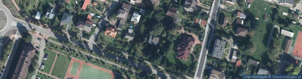 Zdjęcie satelitarne Franciszka Żwirki i Stanisława Wigury ul.