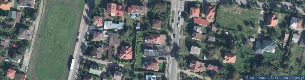 Zdjęcie satelitarne Franciszka Żwirki i Stanisława Wigury ul.