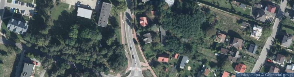 Zdjęcie satelitarne Franciszka Żwirki i Stanisława Wigury ul.