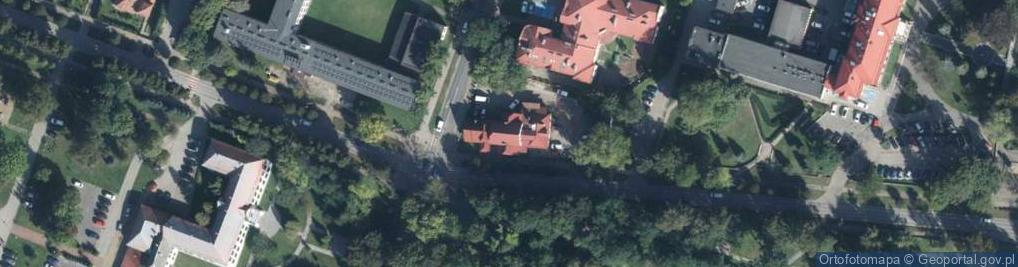 Zdjęcie satelitarne Franciszka Żwirki i Stanisława Wigury ul.