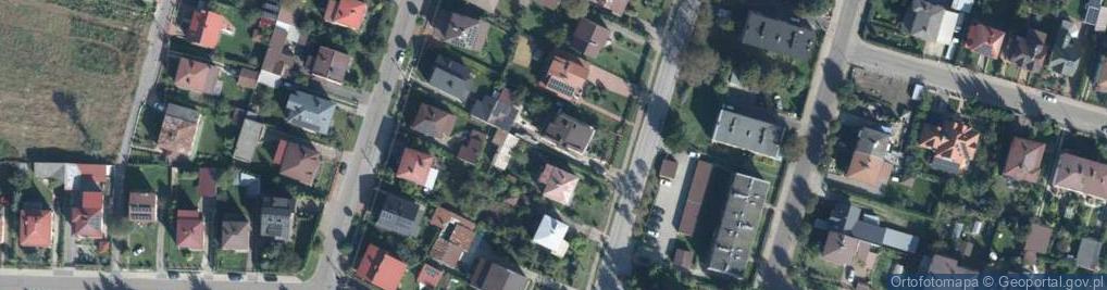 Zdjęcie satelitarne Franciszka Żwirki i Stanisława Wigury ul.