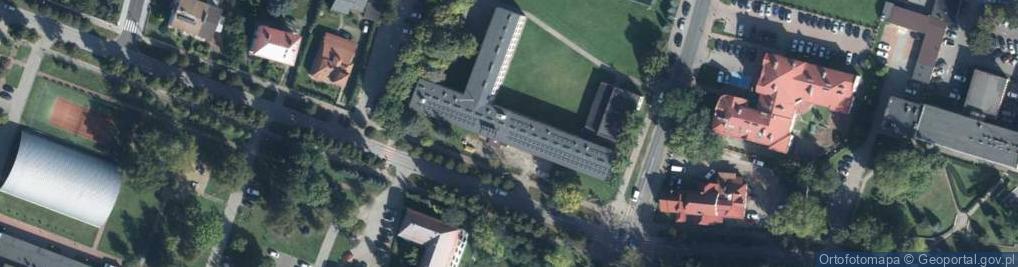 Zdjęcie satelitarne Franciszka Żwirki i Stanisława Wigury ul.