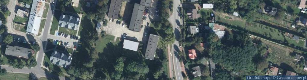 Zdjęcie satelitarne Franciszka Żwirki i Stanisława Wigury ul.