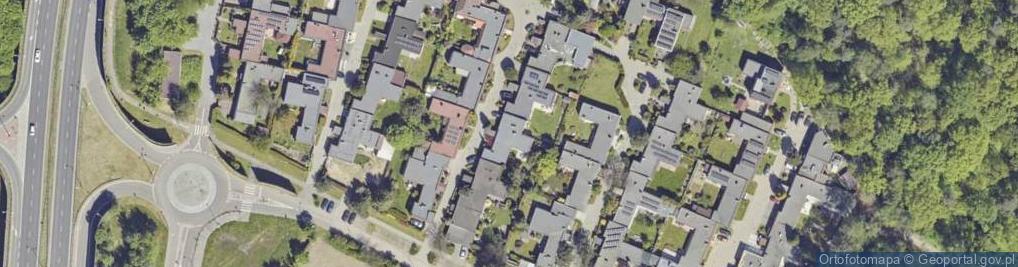 Zdjęcie satelitarne Frycza-Modrzewskiego Andrzeja ul.