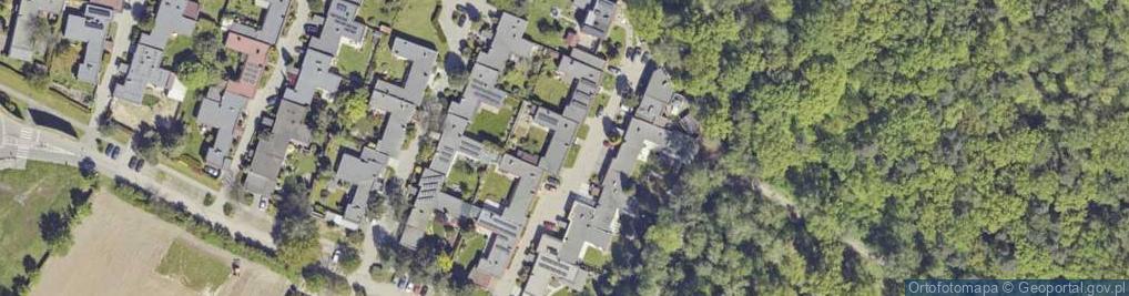 Zdjęcie satelitarne Frycza-Modrzewskiego Andrzeja ul.