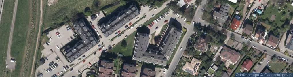 Zdjęcie satelitarne Franciszka Żwirki i Stanisława Wigury ul.