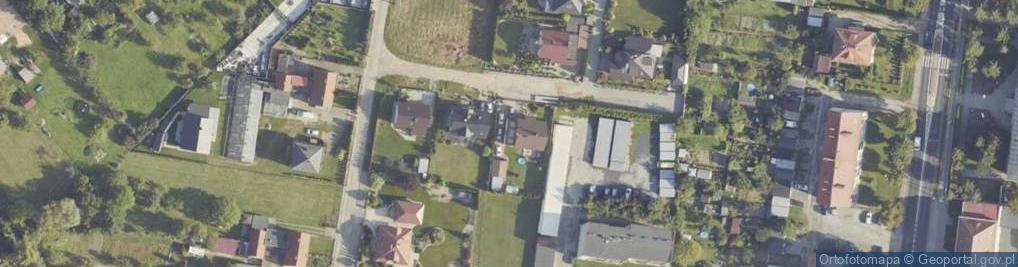 Zdjęcie satelitarne Franciszka Żwirki i Stanisława Wigury ul.