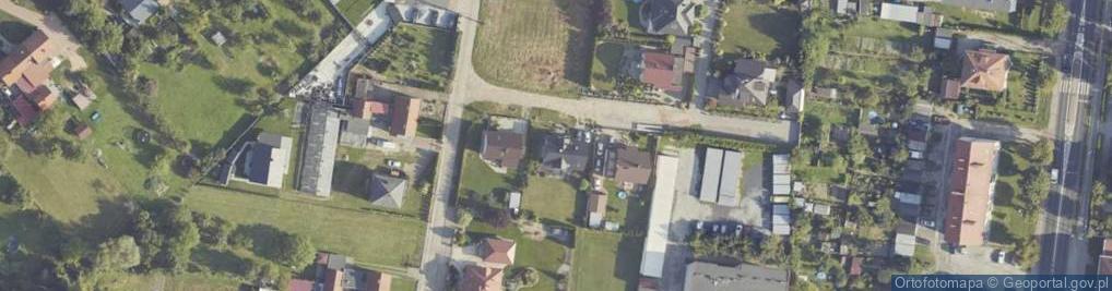 Zdjęcie satelitarne Franciszka Żwirki i Stanisława Wigury ul.