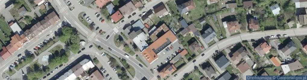 Zdjęcie satelitarne Franciszka Żwirki i Stanisława Wigury ul.