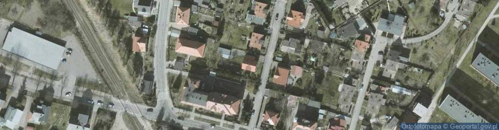 Zdjęcie satelitarne Franciszka Żwirki i Stanisława Wigury ul.