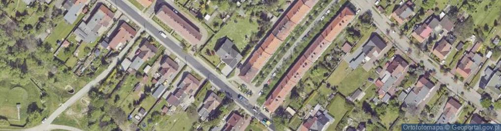 Zdjęcie satelitarne Franciszka Żwirki i Stanisława Wigury ul.
