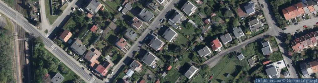 Zdjęcie satelitarne Franciszka Żwirki i Stanisława Wigury ul.