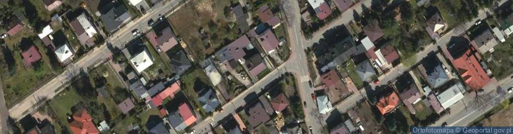Zdjęcie satelitarne Franciszka Żwirki i Stanisława Wigury ul.