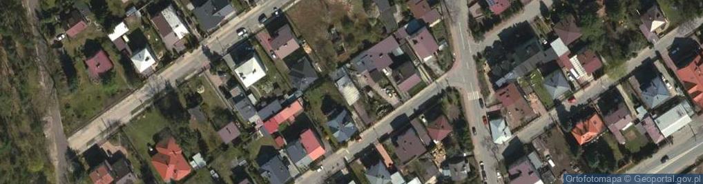 Zdjęcie satelitarne Franciszka Żwirki i Stanisława Wigury ul.