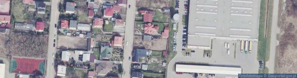 Zdjęcie satelitarne Furmańska ul.