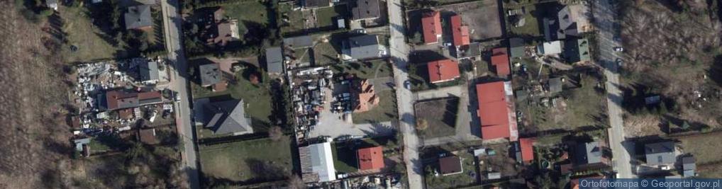 Zdjęcie satelitarne Futrynowa ul.