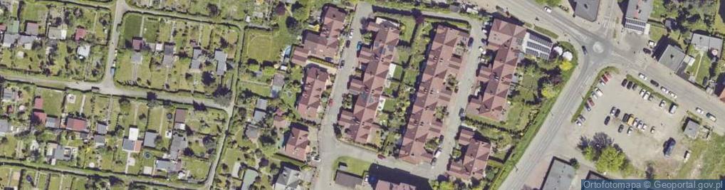 Zdjęcie satelitarne Gawliny Józefa, ks. bp. ul.
