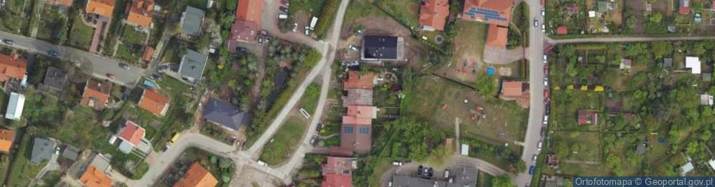 Zdjęcie satelitarne Garnizonowa ul.