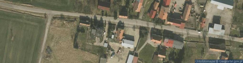 Zdjęcie satelitarne Gądków ul.
