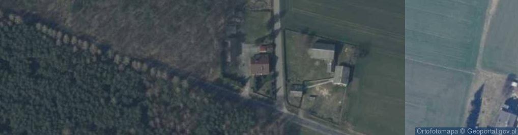 Zdjęcie satelitarne Gajówka Kruki ul.