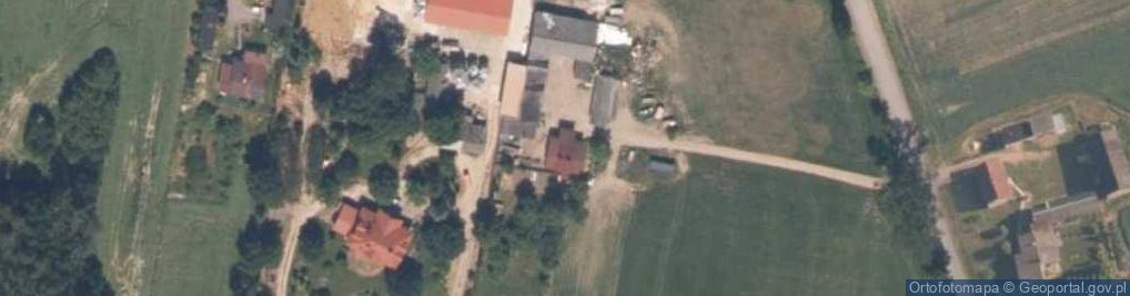 Zdjęcie satelitarne Gałkówek-Parcela ul.