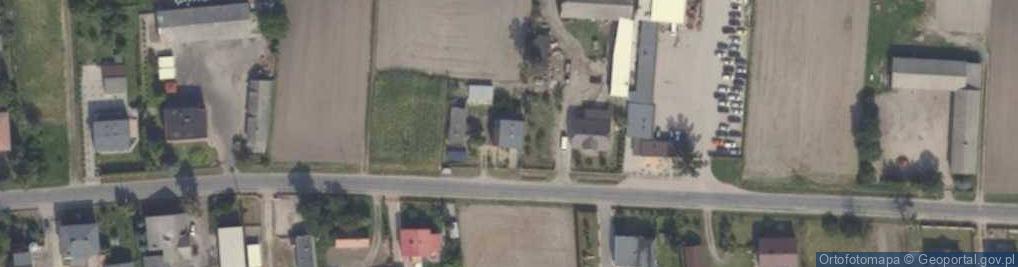 Zdjęcie satelitarne Garzew ul.