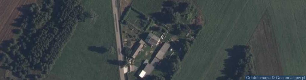 Zdjęcie satelitarne Gąsawy Plebańskie ul.