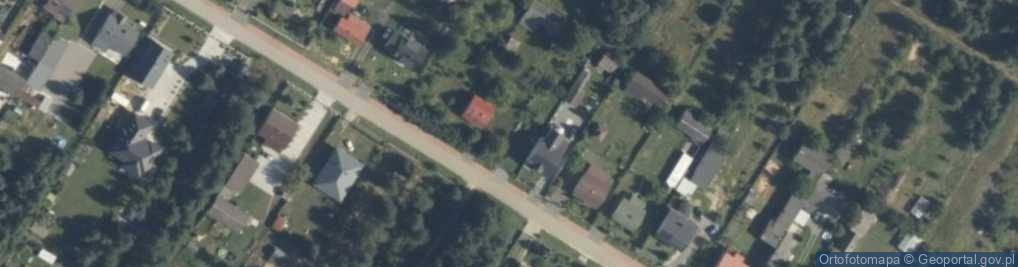 Zdjęcie satelitarne Gąsawy Rządowe-Niwy ul.