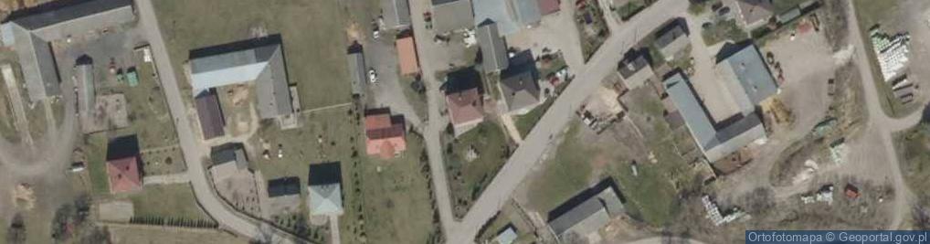 Zdjęcie satelitarne Gąsówka-Oleksin ul.
