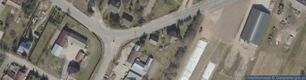 Zdjęcie satelitarne Gąsówka-Osse ul.