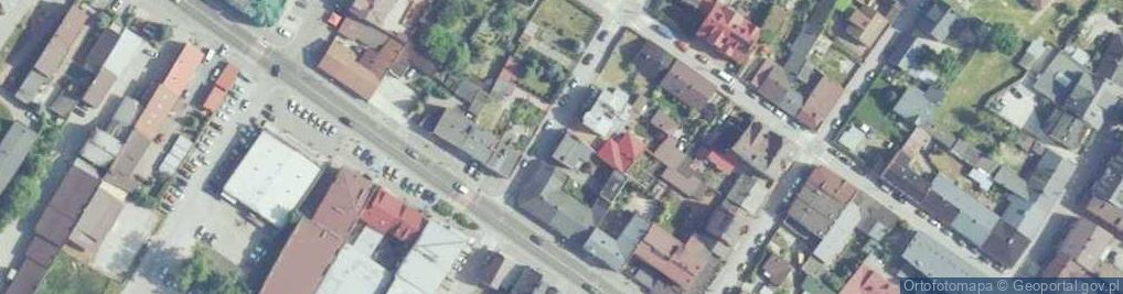 Zdjęcie satelitarne Gądzio-Kosa S., mjr. AK ul.