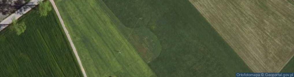 Zdjęcie satelitarne Gadomiec-Chrzczany ul.