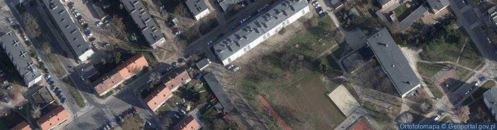 Zdjęcie satelitarne Garażowa ul.