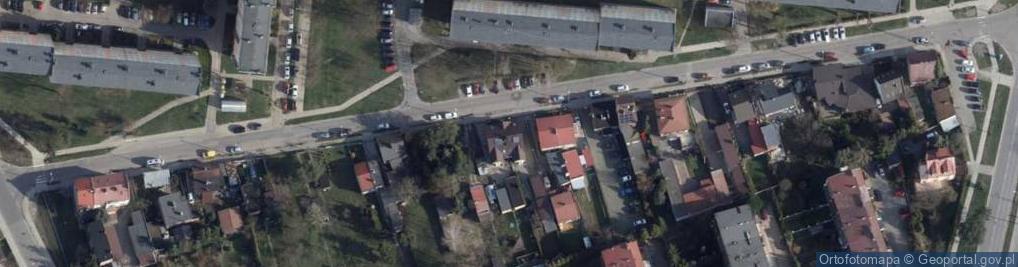 Zdjęcie satelitarne Gawrońska ul.