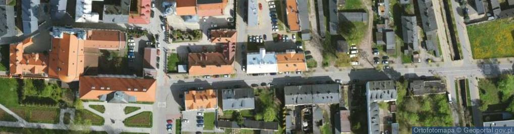 Zdjęcie satelitarne Garncarska ul.