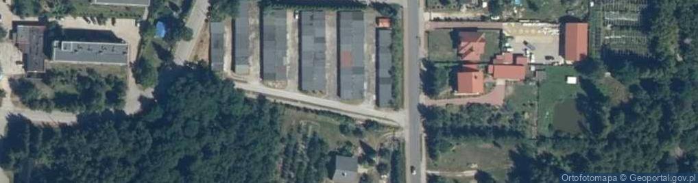 Zdjęcie satelitarne Garażowa ul.