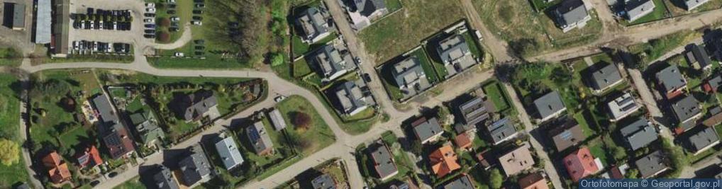Zdjęcie satelitarne Gawronów ul.