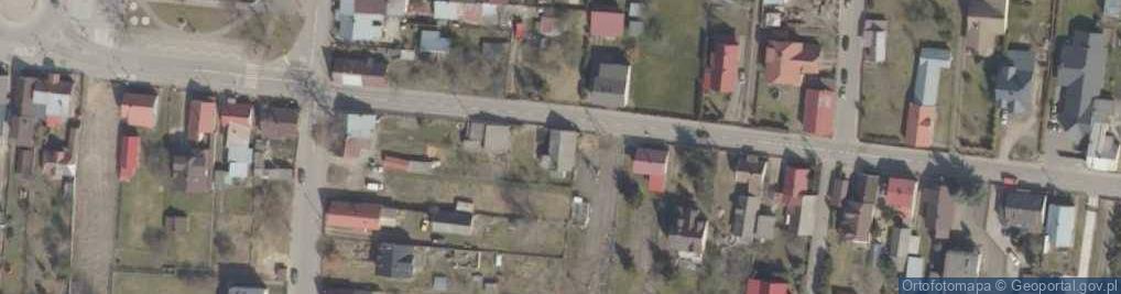 Zdjęcie satelitarne Gajna ul.
