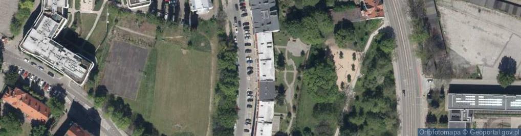 Zdjęcie satelitarne Gajowa ul.