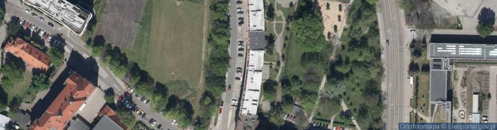 Zdjęcie satelitarne Gajowa ul.