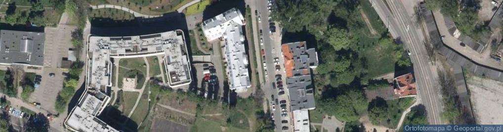 Zdjęcie satelitarne Gajowa ul.