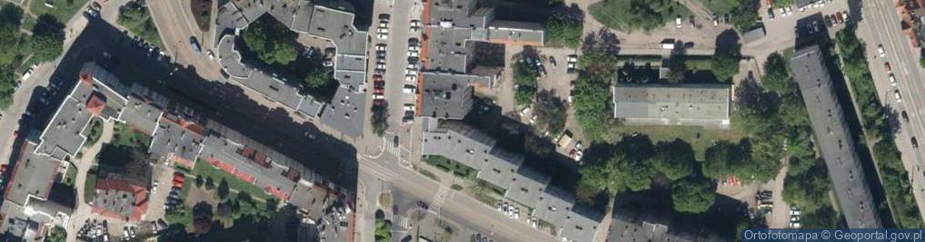 Zdjęcie satelitarne Gajowa ul.