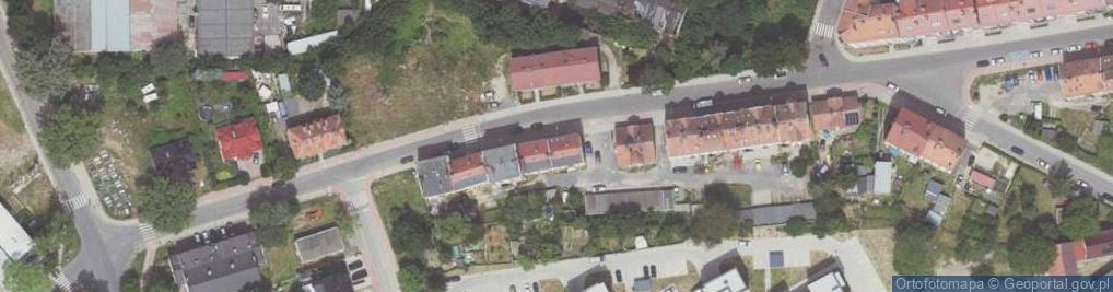 Zdjęcie satelitarne Gdańska ul.