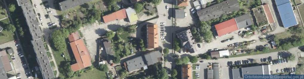 Zdjęcie satelitarne Gdańska ul.