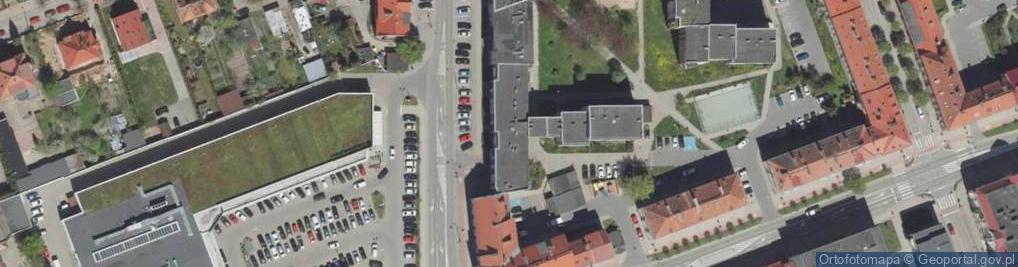 Zdjęcie satelitarne Gdańska ul.