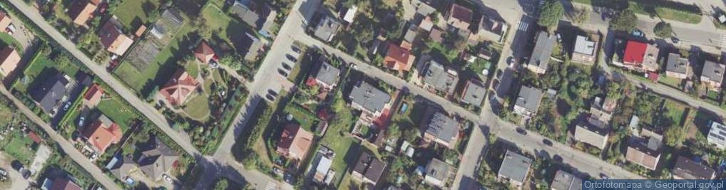 Zdjęcie satelitarne Gdyńska ul.
