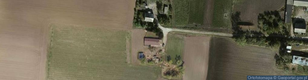 Zdjęcie satelitarne Gęsin ul.