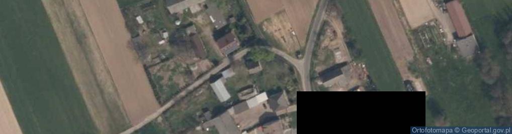 Zdjęcie satelitarne Gęsina ul.