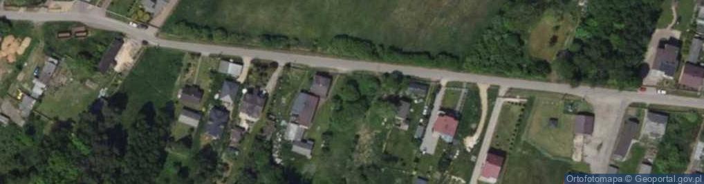 Zdjęcie satelitarne Gęzyn ul.