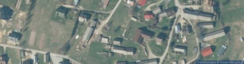 Zdjęcie satelitarne Gęstych Domów ul.